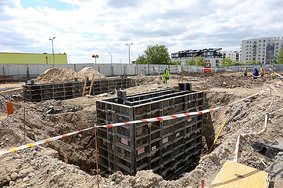 Prace idą pełną parą. Trwa budowa stacji pogotowia ratunkowego przy ul. Duńskiej