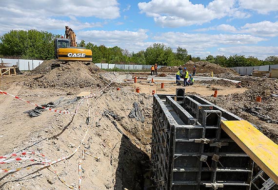 Prace idą pełną parą. Trwa budowa stacji pogotowia ratunkowego przy ul. Duńskiej