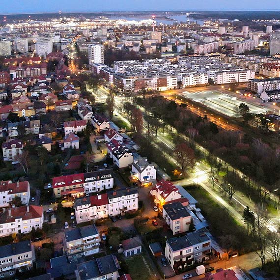 Skala spadku pokazuje, jak „pracuje” miasto