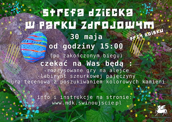 Strefa Dziecka w Parku Zdrojowym z okazji Dnia Dziecka