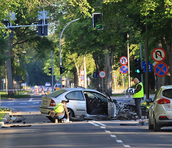 Znamy szczegy szalonej ucieczki kierowcy BMW. Zobacz film!