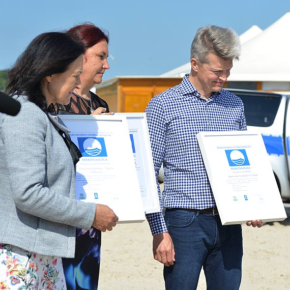 Na świnoujskich plażach i marinie. Od dziś pod Błękitną Flagą!