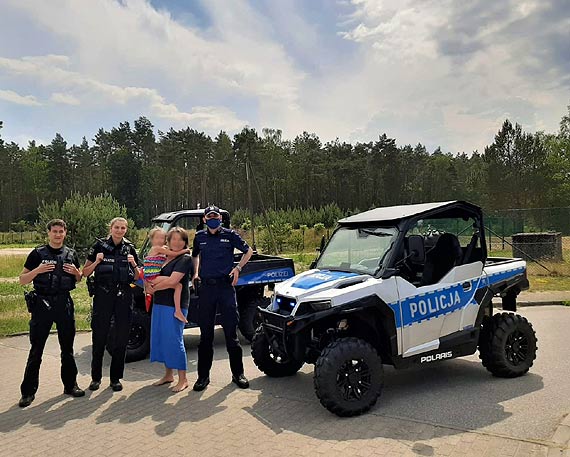 Zaginiona 6-latka odnaleziona dziki wsppracy polskiej oraz niemieckiej policji. W dziaaniach wykorzystano pierwszy raz policyjnego Polarisa