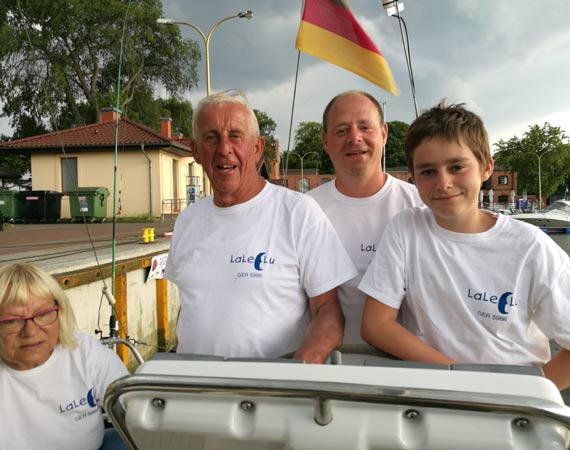 Pañstwo Dresslerowie z Berlina; pasjonaci ¿eglarstwa, mi³o¶nicy ¦winouj¶cia!