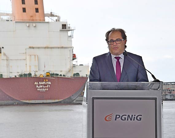PGNiG odebrało setną dostawę LNG