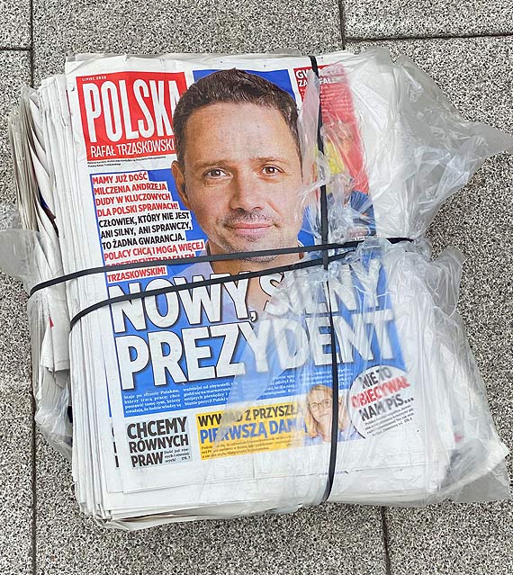 winoujcianie z poparciem dla Rafaa Trzaskowskiego spotkali si na Placu Wolnoci. Zobacz film!