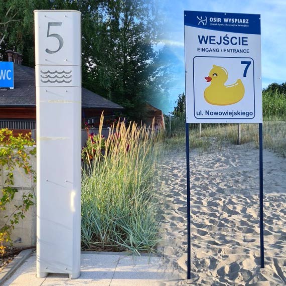 Uważajcie na oznaczenia wejść na plażę! Komuś się mocno pomyliło