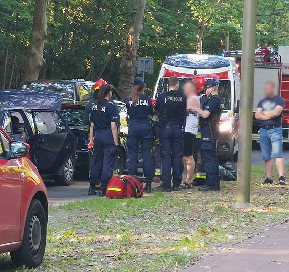 Kolizja na ulicy Moniuszki