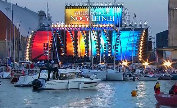 „Wielki koncert nocy letniej” na 70-lecie Portu Szczecin-winoujcie w TVP2