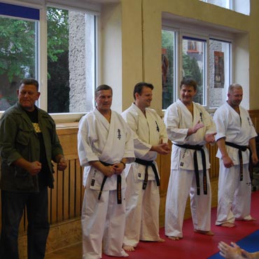 Zgrupowanie kadry woj. zachodniopomorskiego w karate Kyokushin w ¦winouj¶ciu .