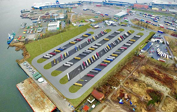 Terminal Promowy w Świnoujściu z każdym dniem zmienia swoje oblicze