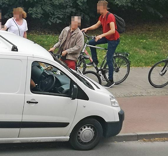 Mieszkaniec: Awantura i pyskwki z niemieckim „kierowc”