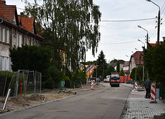 Roboty budowlane na Gdyskiej