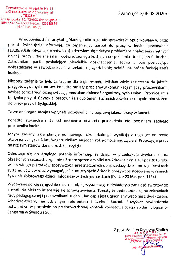Czytelniczka: Dlaczego nikt tego nie sprawdza? 