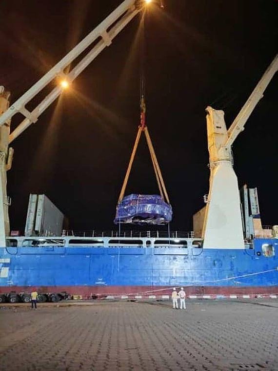 Tunel pod win, Rozpoczyna si zaadunek maszyny! winoujcie czeka na giganta