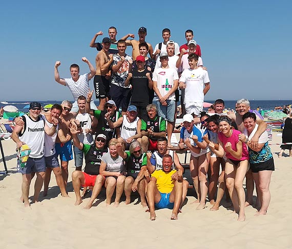 I turniej w piłce ręcznej plażowej w kategorii Masters