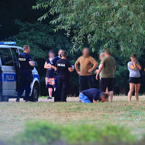 Bjka przy grillu. Interweniowaa policja