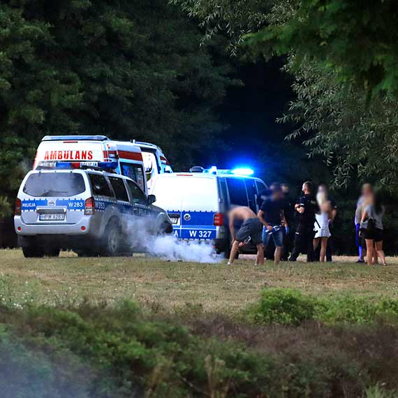 Bjka przy grillu. Interweniowaa policja