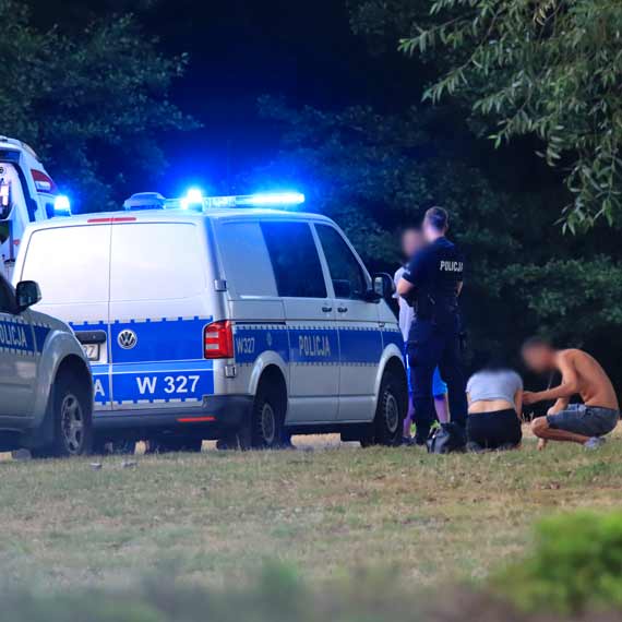 Bjka przy grillu. Interweniowaa policja