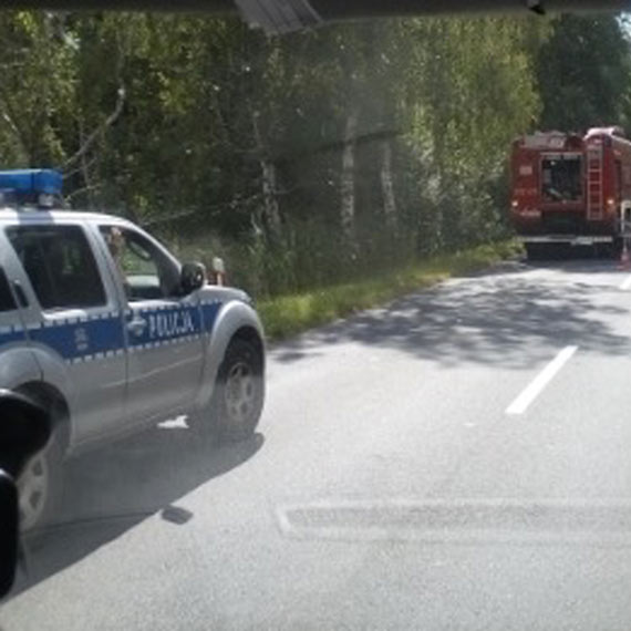 Ktoś zgubił beton na ulicy Pomorskiej