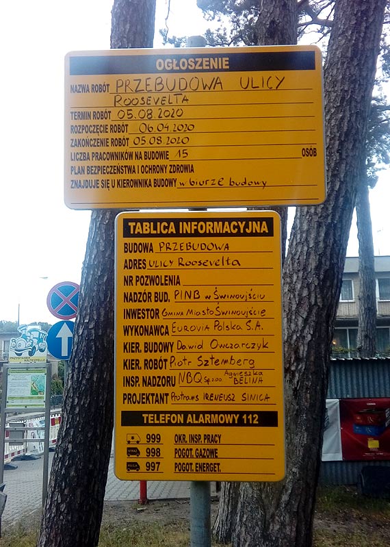Niepełnosprawnych przeniesiecie na plecach. Nowe standardy remontów miejskich dróg?