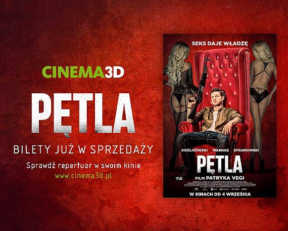 Cinema3D rozpocza przedsprzeda biletw na nowy film Vegi!