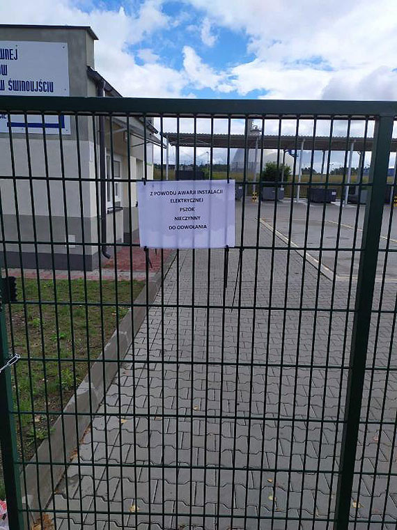 Czytelnik: PSZOK zamknity do odwoania. Chyba wyrzuc zepsuty sprzt do rowu!