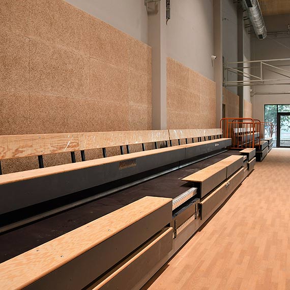Budowa kompleksu Uznam Arena. Zobacz zdjęcia z wnętrza