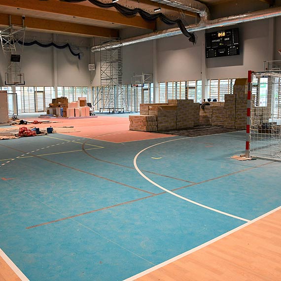 Budowa kompleksu Uznam Arena. Zobacz zdjęcia z wnętrza