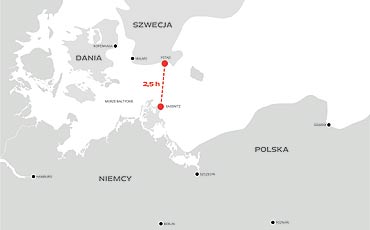 Rusza nowe połączenie promowe FRS - Polacy dopłyną szybciej do Ystad