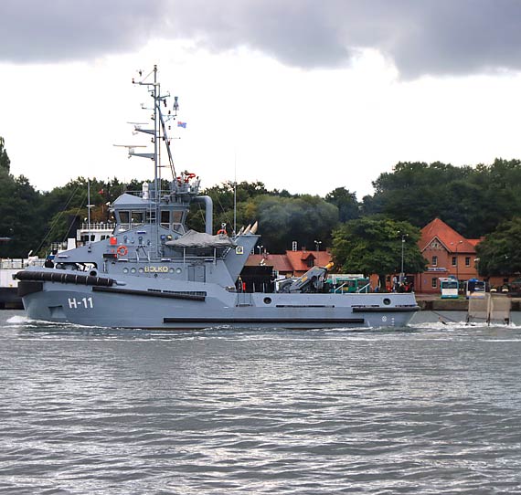 Holownik H-11 Bolko wypyn na morze