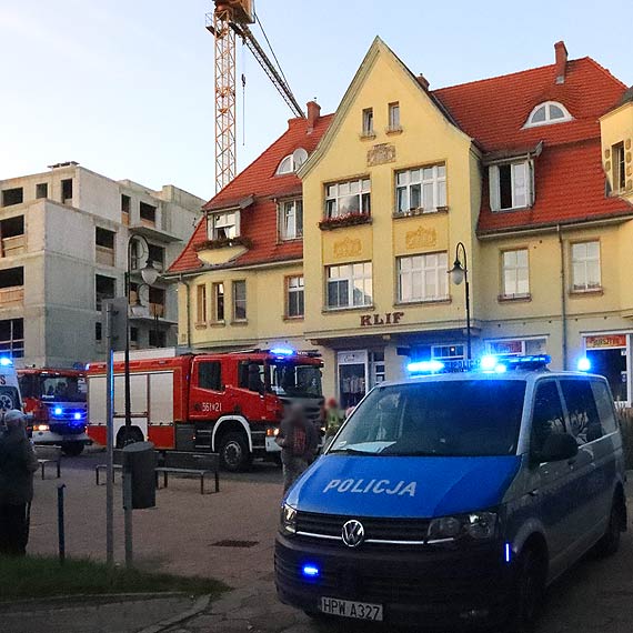 Ogień w domu wielorodzinnym przy Słowackiego. Ewakuowano 2 osoby