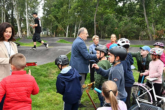 Pumptrack na Warszowie ju otwarty