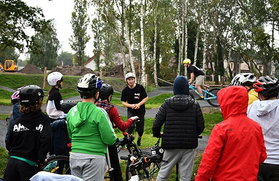 Pumptrack na Warszowie ju otwarty