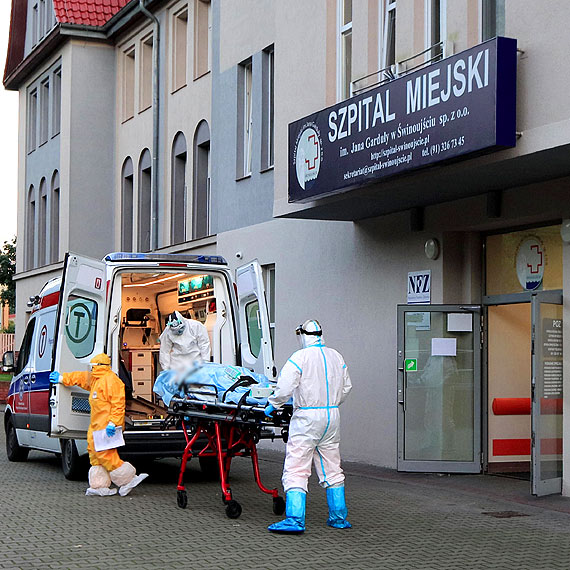 Koronawirus w Szpitalu Miejskim im. Jana Garduy! Zobacz film!