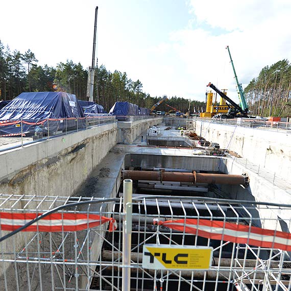 Tunel się buduje. Maszyna TBM w Świnoujściu