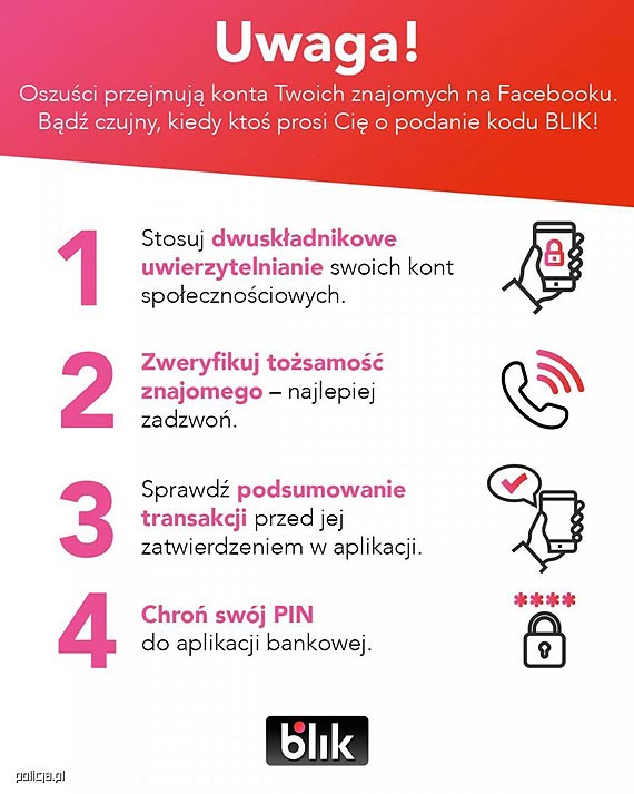 Uwaga na oszustw podszywajcych si pod znajomych z sieci