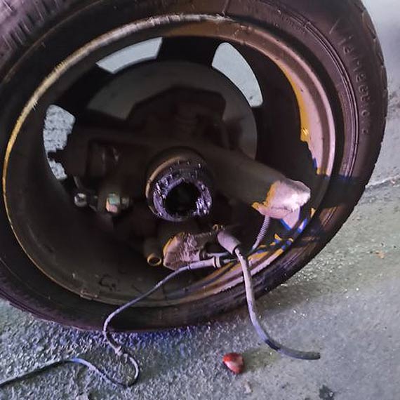 W kolizji nie ucierpia nikt oprcz koa
