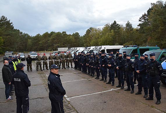 Policjanci zapewnili bezpieczeństwo podczas neutralizacji bomby „TallBoy” w Świnoujściu