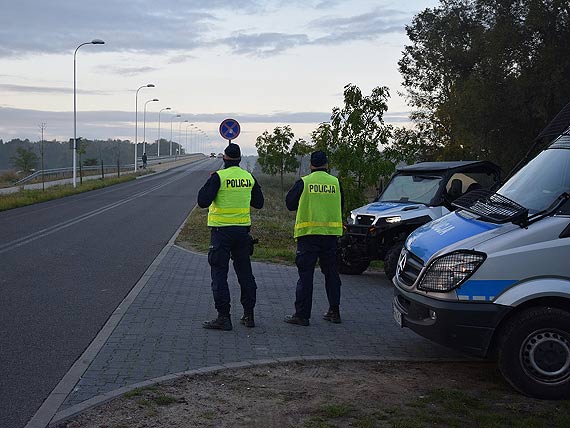 Policjanci zapewnili bezpieczeństwo podczas neutralizacji bomby „TallBoy” w Świnoujściu