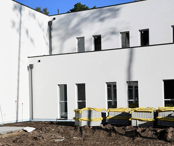 Przy ulicy Bydgoskiej. ZOD już w stanie surowym zamkniętym