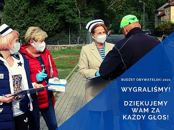 Mieszkacy wybrali nasze projekty. Dzikujemy!