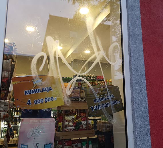 Mieszkaniec: Wandale w nocy nie pi!