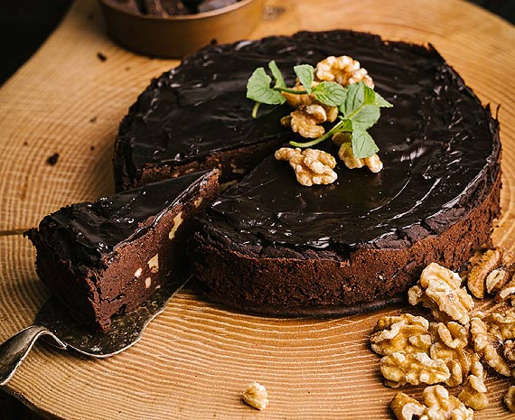 Czekoladowe brownie z czerwonej fasoli