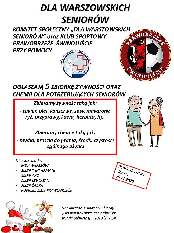 Kolejna zbirka dla seniorw