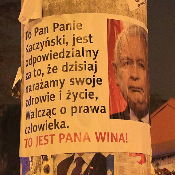 Jarosaw Kaczyski w winoujciu