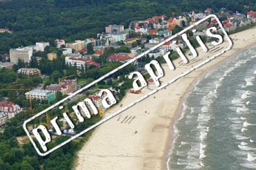 Widok na morze z promenady