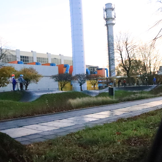 Owietl pumptrack  przy Grunwaldzkiej