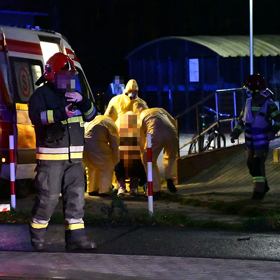 Starsza kobieta miaa dusznoci. Potrzebna bya pomoc 