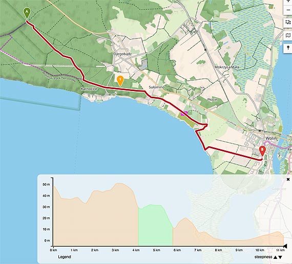 Rowerem wokół Zalewu Szczecińskiego. Przetarg na kolejne 13 kilometrów